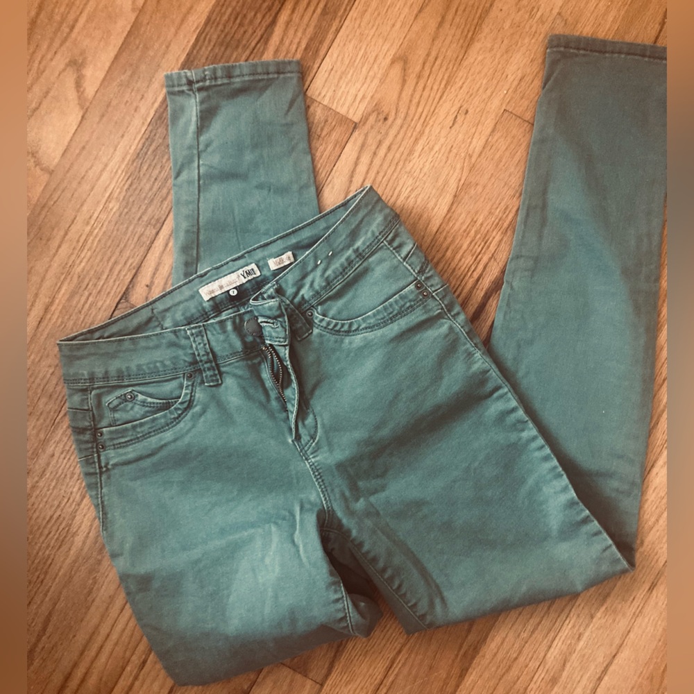 Olive green YMI skinny Jean